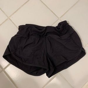 lululemon-ivivva black shorts